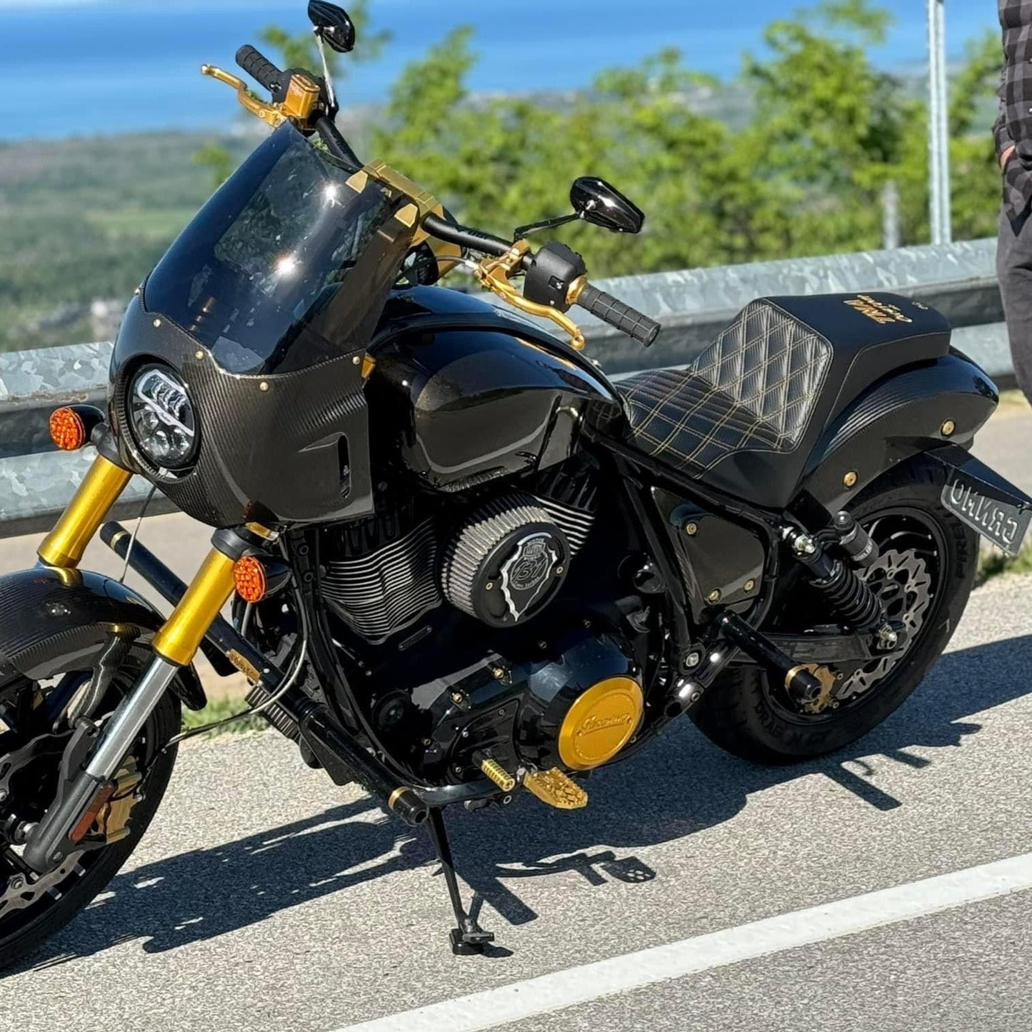 Rear B-Bars/Passenger Pegs for Indian Chief 22 +